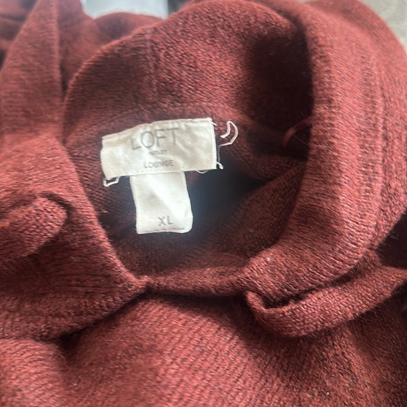 LOFT Outlet Lounge Hooded Dress - Picture 12 of 12